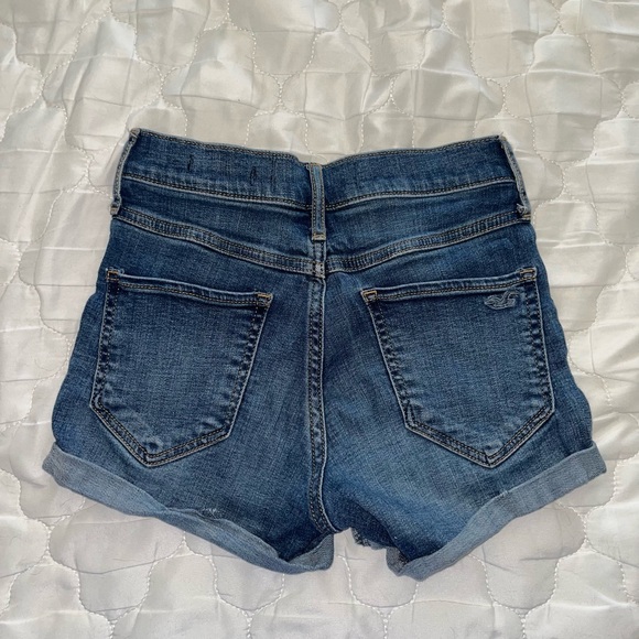 Ripped Denim Shorts - Picture 2 of 3